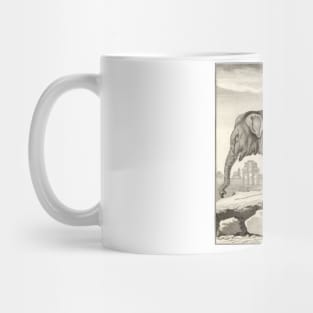 18th C. Female Elephant Mug